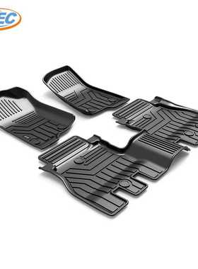 CLEC-3D全TPE环保适用于2018-2019款JEEP牧马人汽车脚垫