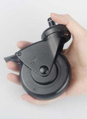 户外烧烤配件traeger烤架木屑颗粒万向轮刹车脚轮产品