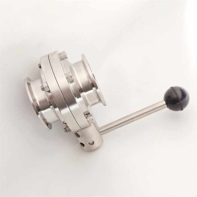 不锈钢快装蝶阀304卫生级快开卡箍式直通快接卡盘手动放料阀门,五金/工具,蝶阀,淘宝优惠券,粉丝福利购,淘宝优惠卷