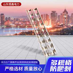 防盗防爬刺 刺铁刺尖刺围栏刺阳台平板刺防鼠刺刺钉 防攀爬刺钉