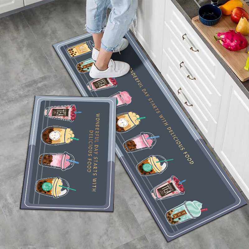 厨房防滑防油地垫可擦免洗脚垫耐脏家用仿硅藻泥吸水垫地毯,居家布艺,厨房地垫,淘宝优惠券,粉丝福利购,淘宝优惠卷