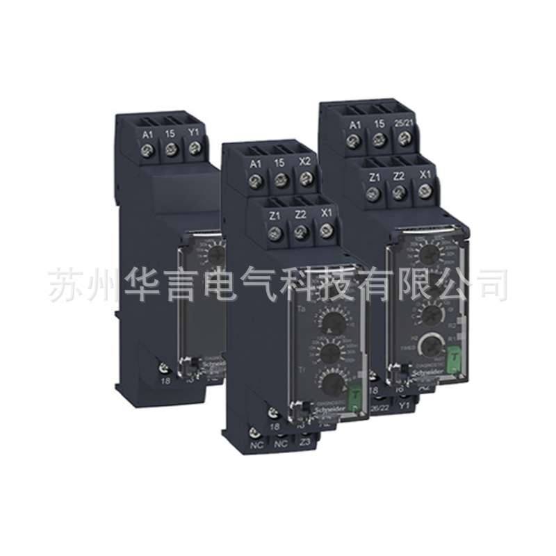 供应 22.5mm 通电延时时间继电器 RE22R1AMR 时间范围 0.05S~300H