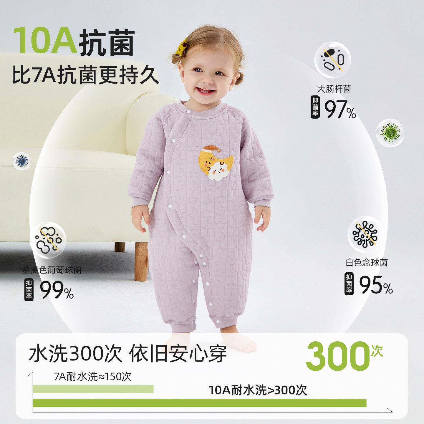 宝宝连体CYF1171衣秋儿夹冬保暖新生棉哈爬服衣男女婴幼儿加厚冬
