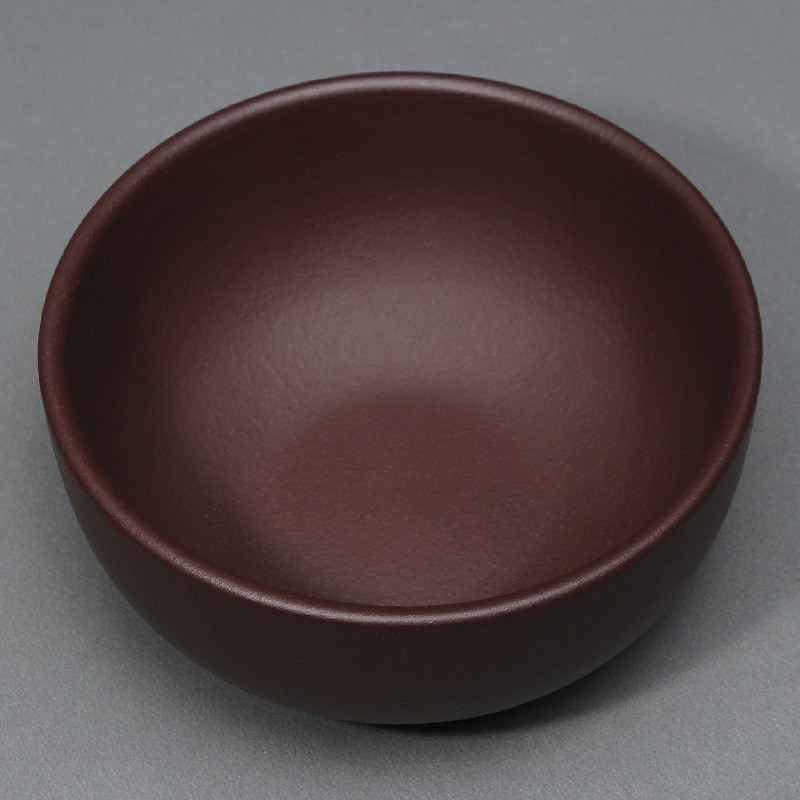 宜兴紫砂杯紫砂碗饭碗小汤碗酒店家用杯原矿老R紫泥杯大号品茗杯