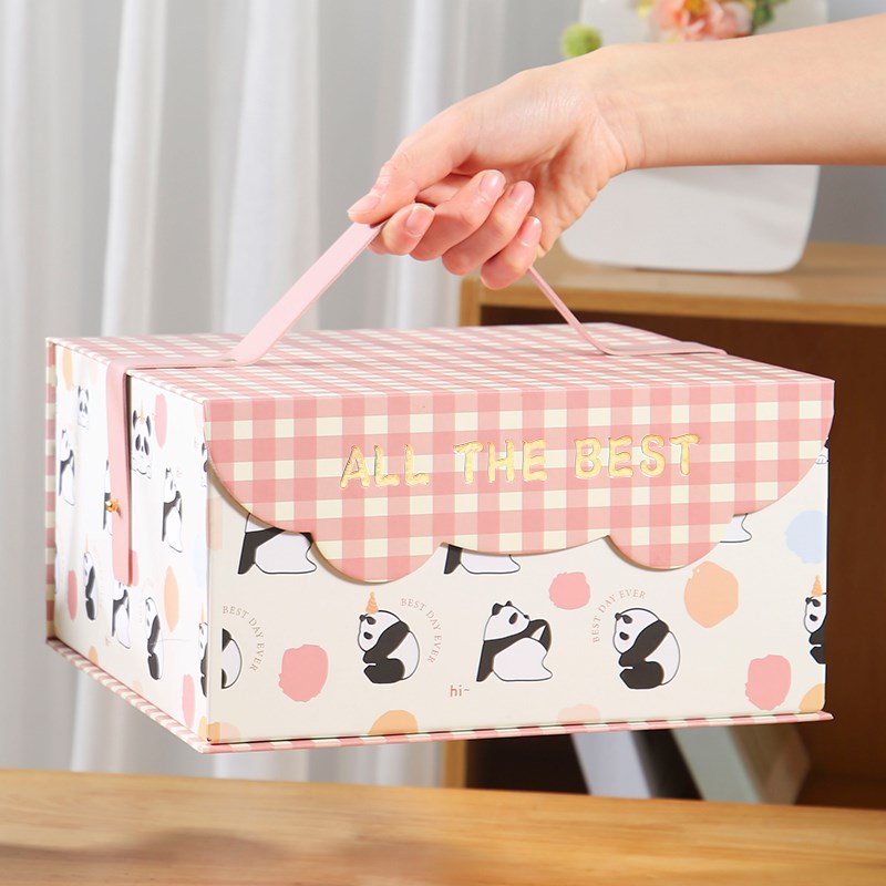 儿童满月周岁诞生喜糖盒子空盒套盒宝宝喜宴回礼盒空盒