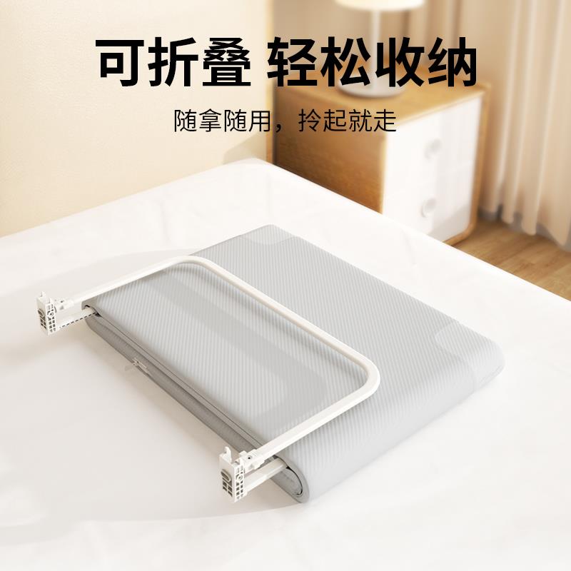 床围栏宝宝防摔防护栏免打孔x免安装便捷护栏婴儿折叠床挡板床护