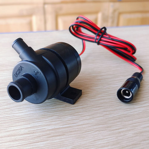 小型12V静音家用鱼缸假山电脑水冷循环水帮浦直流无刷缺.水保护水