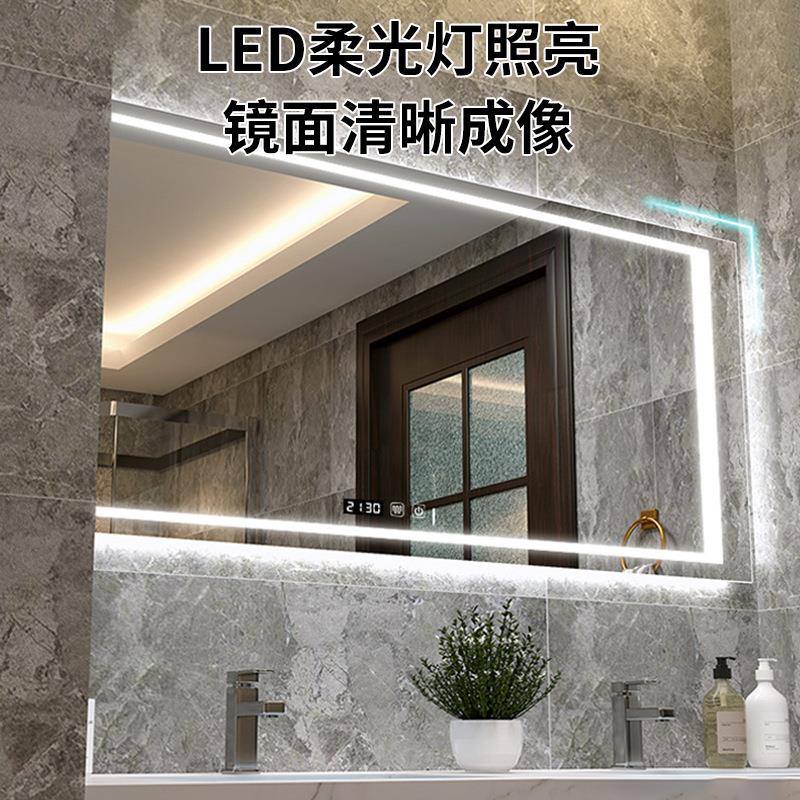 北欧智能浴室柜组合大理石卫生间高级感洗漱台双盆洗手洗脸盆柜