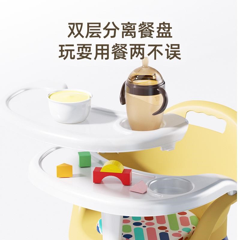 宝宝吃饭桌餐椅凳子婴儿童椅子家用塑料靠背座椅叫叫小板凳多功能