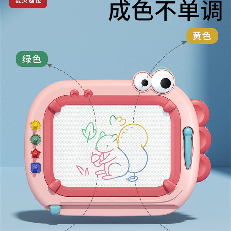 速发儿童画板磁性写字板家用可擦宝宝涂鸦绘画涂色板婴幼儿画画玩