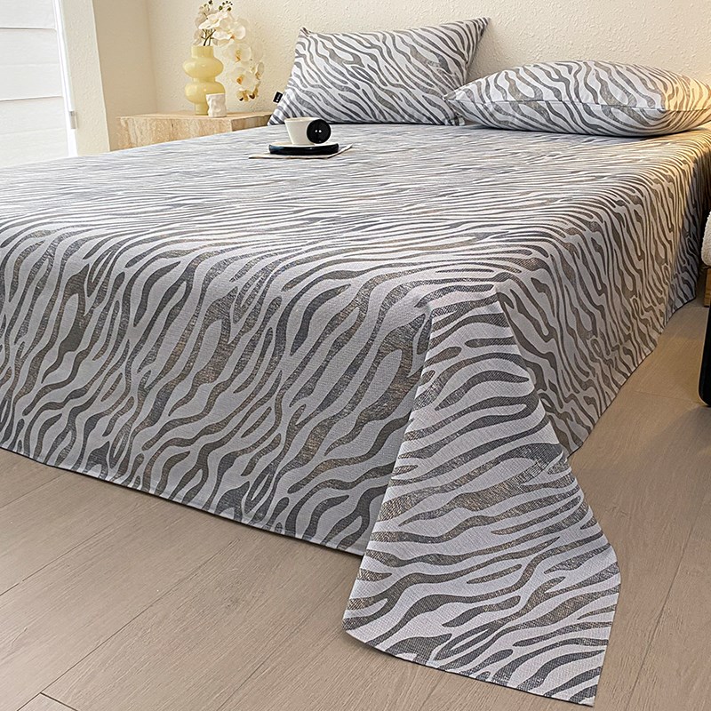 学生宿舍单人床单老粗布100全棉单件加厚90x200单子被单枕套