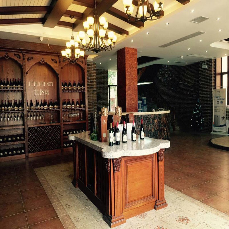 定制红酒实木展示柜店铺烟酒陈列架网红啤酒食品产品展厅货架