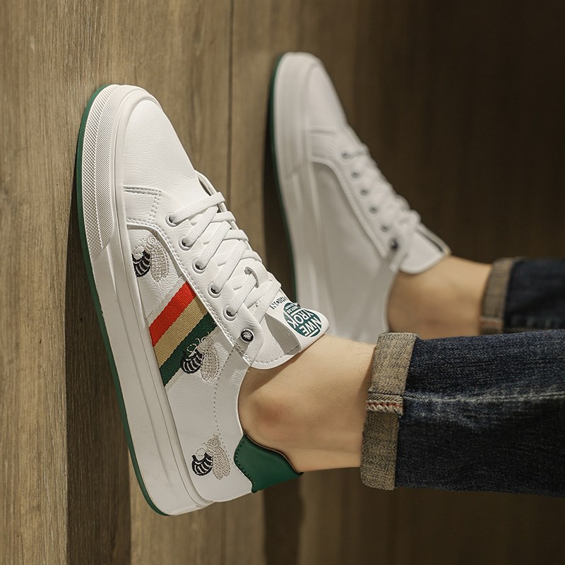 男鞋2025新款春夏季小白鞋男士百搭板鞋一脚蹬懒人软底运动休闲鞋