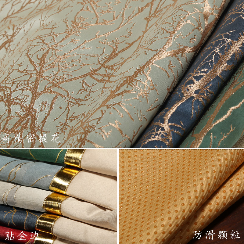 新中式椰棕茶椅垫坐垫偏硬防滑实木太师椅子棕垫红木沙发椅垫定制