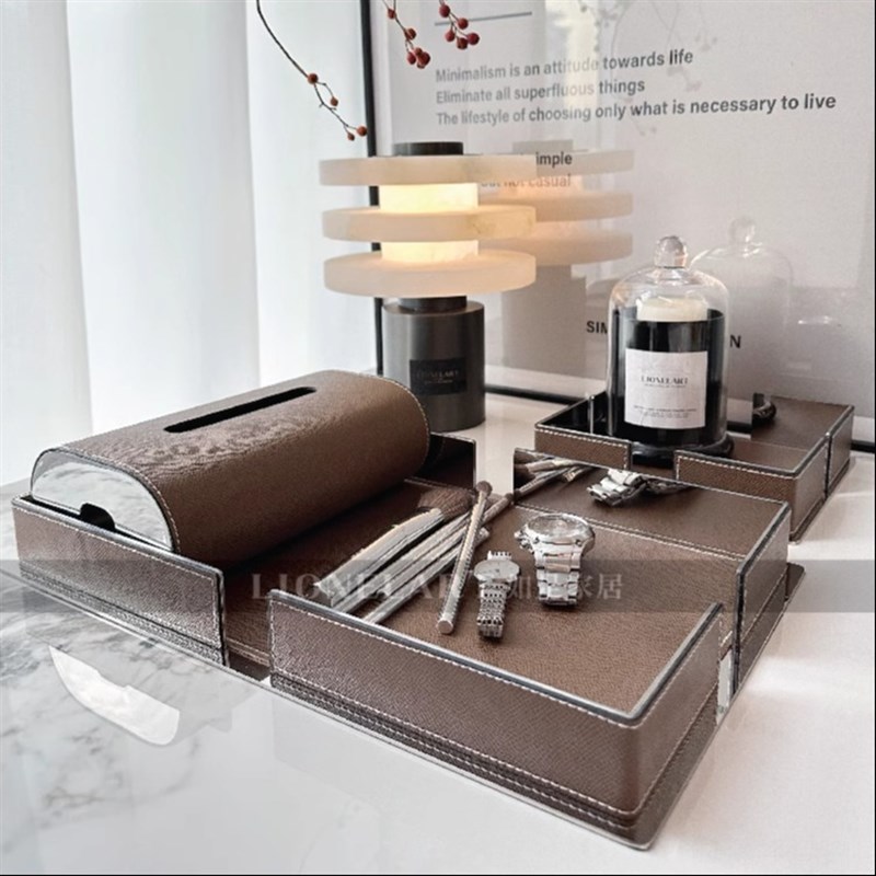 如是托盘不锈钢收纳托盘客厅吧台餐桌玄关收纳礼品礼物