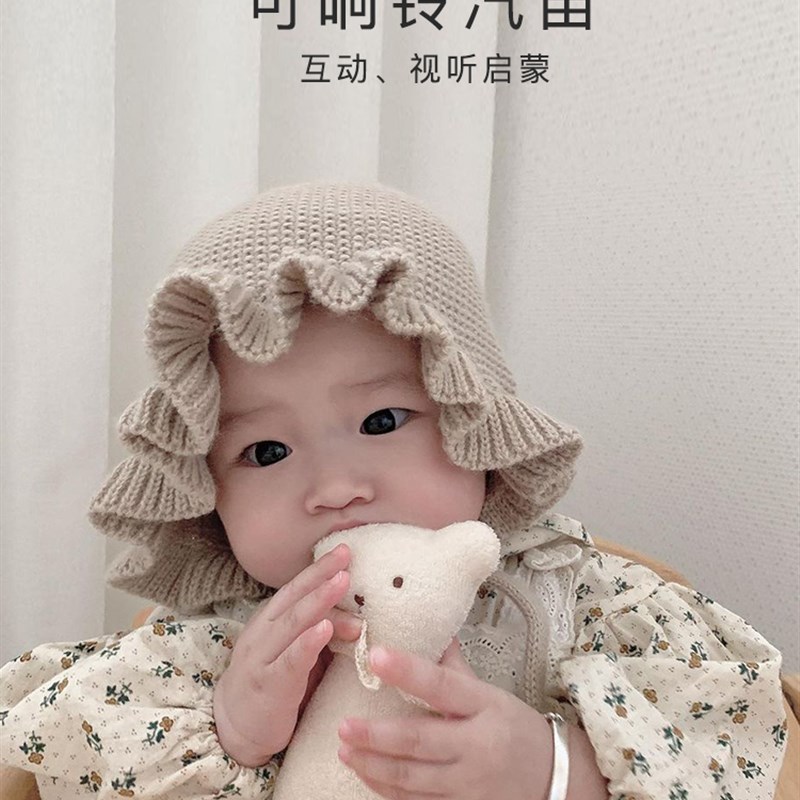 婴儿有机棉安抚娃娃玩具宝宝新生儿毛绒公仔陪伴玩偶玩具安睡