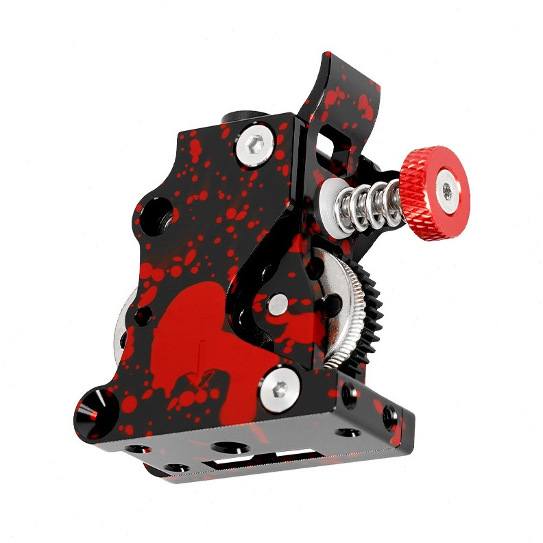 甄选升级全金属HGX斜齿挤出硬化钢 速双齿轮挤出机3D打印机配件