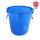 甄选玖塑加厚商用水桶 圆形带盖塑 大号户外工业物业商用收纳水桶
