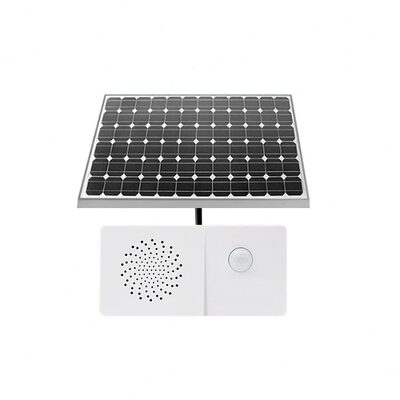 甄选太阳能红外线人体感应语音提示器 播报喇叭警报安全JCAL0134