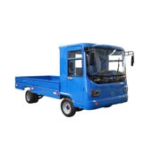 甄选全棚电动四轮平板车仓库物流拉货搬运周转车厂区倒货大功率搬