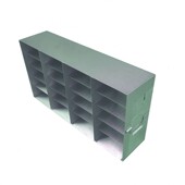 适合放置1.5ml72孔离心管 存储架 甄选分格式 不锈钢超低温冻存架