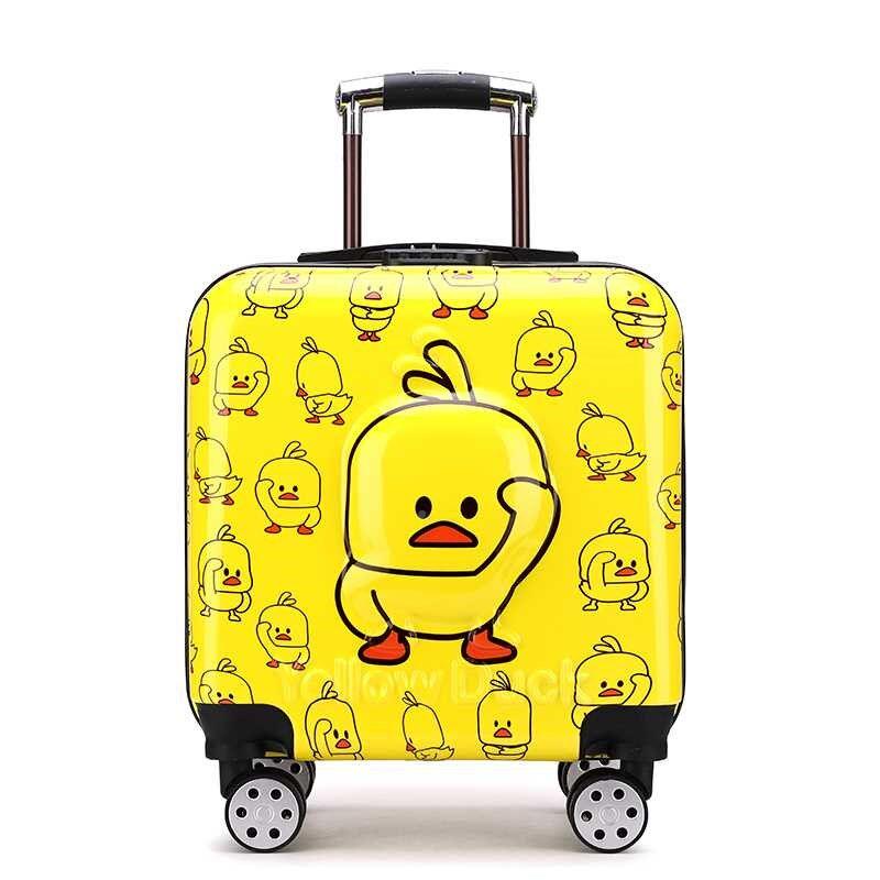 新款定制寸儿童拉登箱寸pm6O10ac机箱男女旅杆行箱万轮密码箱向拖