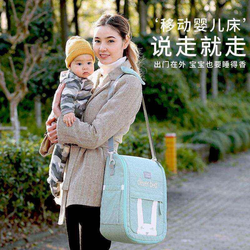 婴儿新生儿床拼接叠大81床宝宝儿童床床摇床可折小篮床刚出生可携