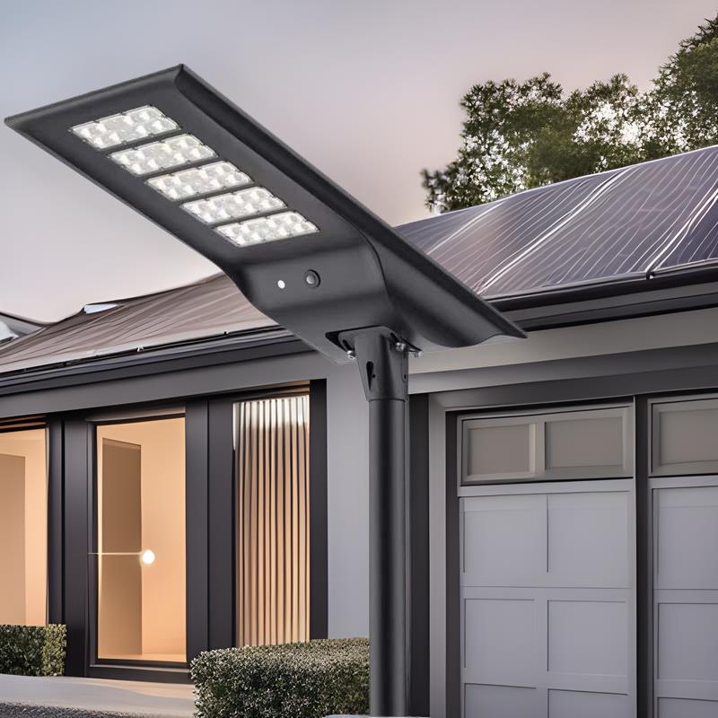 厂家直销led太阳能路灯60W出口欧盟CE认证防水超亮节能光伏板