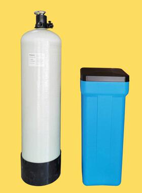 供应2吨半自动锅炉软水设备 家用硬水软化器2000L 阳离子交换设备