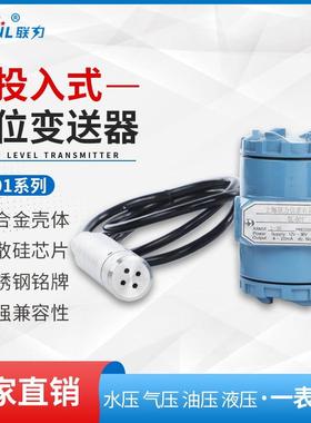 SL-802投入式液位变送器 静压式水位压力传感器 带不锈钢液位探头