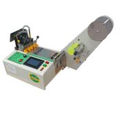 甄选松紧带专用切带机触摸屏热切带机全自动切带机织带裁切机器设