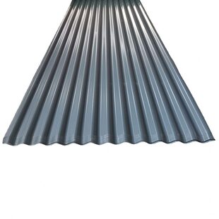 甄选0.8彩钢压型板850铁皮厂房建筑围墙墙面板横铺瓦圆弧水波纹波