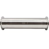 甄选卫生级不锈钢快装 直管304快接卡箍圆管卡盘接头活接长度200mm