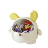 甄选桌面垃圾桶可爱带盖大容量家用迷你级感公室桌上多功能收纳盒