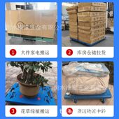 甄选乌龟车平板拉货车拖车便携手推车搬运车塑料库房周转车拼接托