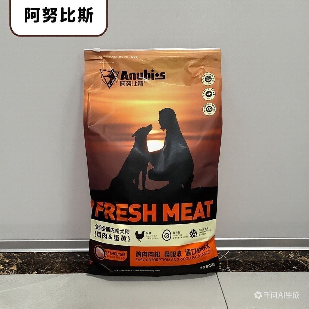 阿努比斯狗粮肉松犬粮10kg品牌排行榜高蛋白大型小型全犬通用20斤图片