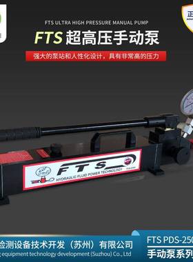 FTS超高压手动泵打压泵液压增压泵