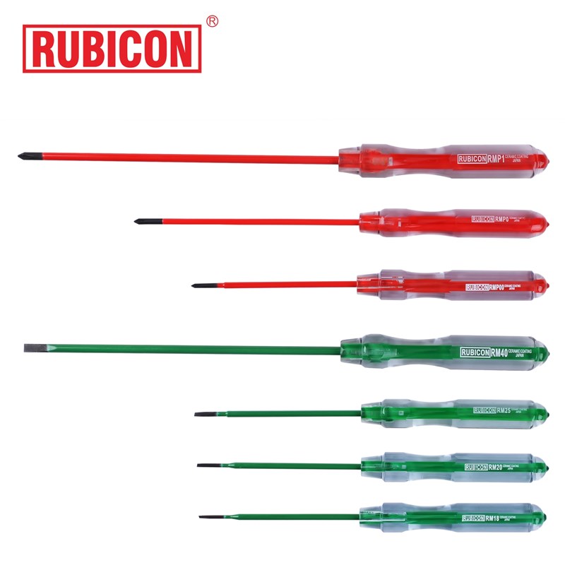 罗宾汉RUBICON磁力铬钒钢环保树脂电脑螺丝批十字一字螺丝刀RM30