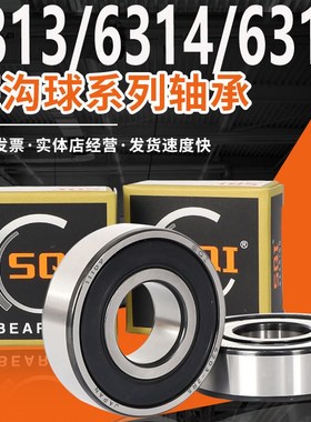 SQI轴承大全6314精密6315高速6316滚珠6317深沟球6318/6319/6320Z