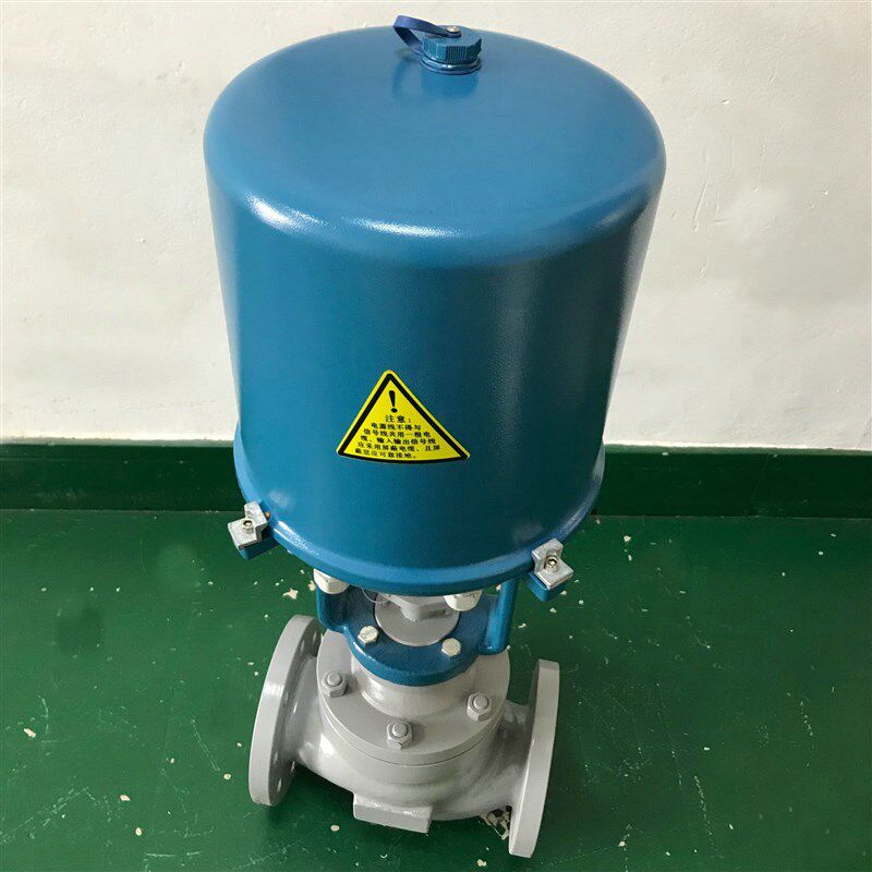 电子式电动比例调节阀dn80油高温蒸汽单座套筒智能流量控制阀ZDLP
