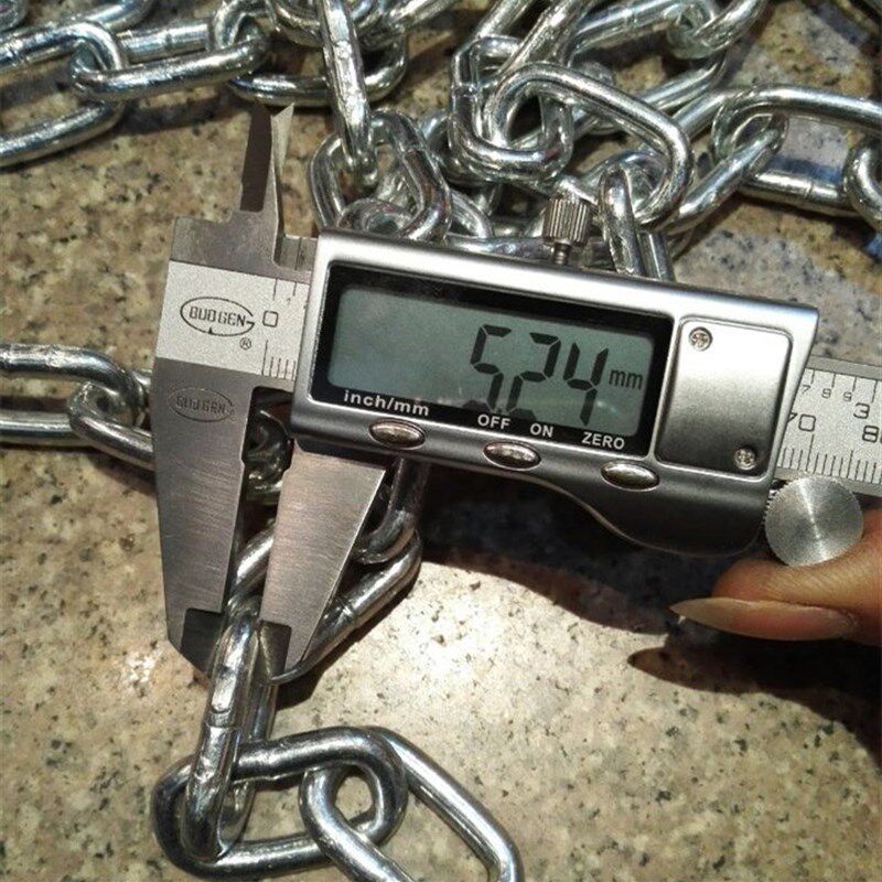 自制DIY健身器材配件铁链条挂件 承重200kg 50公分一根 直径5毫米