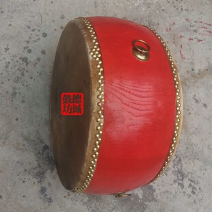 椿木黄牛皮白茬战鼓牛皮大鼓黄牛皮原木色鼓寺院鼓法器鼓