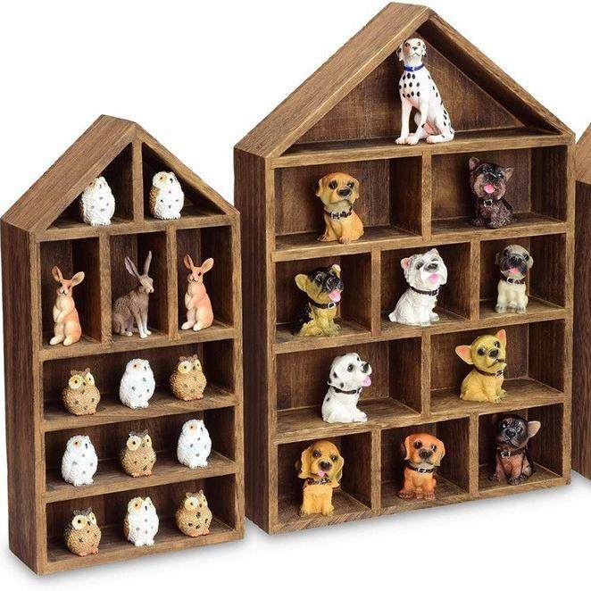 木制阴影壁架房间装饰置物架壁挂展示架木质装饰架桌面收纳置物架