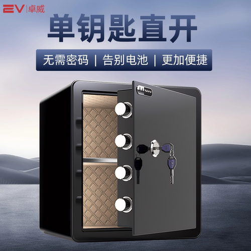 保险柜家用小型单钥匙锁老人防盗