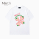Mardi Mountain韩国正品 2026春新款 官方旗舰店 黑白纯棉短袖 女t恤