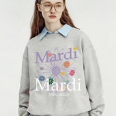 官方旗舰店Mardi 女卫衣 小雏菊花套头长袖 Mountain韩国正品 秋冬款