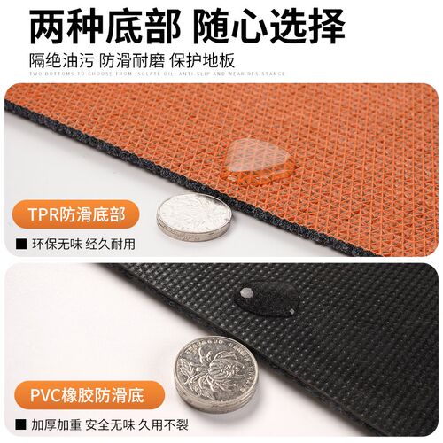 全铺厨房地垫防滑防油专用垫子家用吸水垫可擦P免洗耐脏地毯厨房