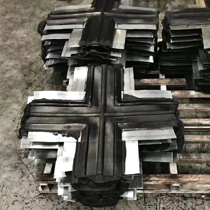 止水带接头中埋式十字接头立丁钢边350*8K接头T形外贴式L橡胶接头