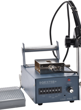 375B+自动送锡机375C+手持脚踏F开关双功能内热式恒温电烙铁加锡