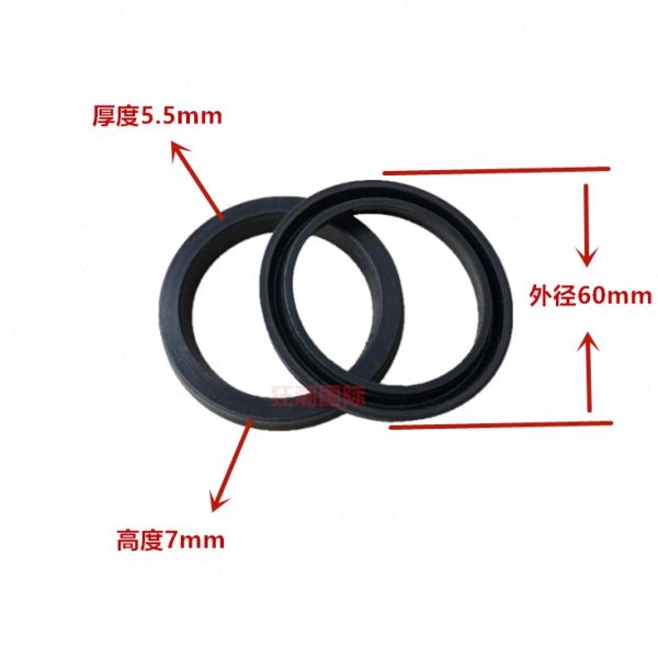 扒胎机拆胎机配件 风速FS-850/860/880气动锁紧气缸密封圈 60胶圈